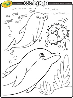 Oceans free coloring pages