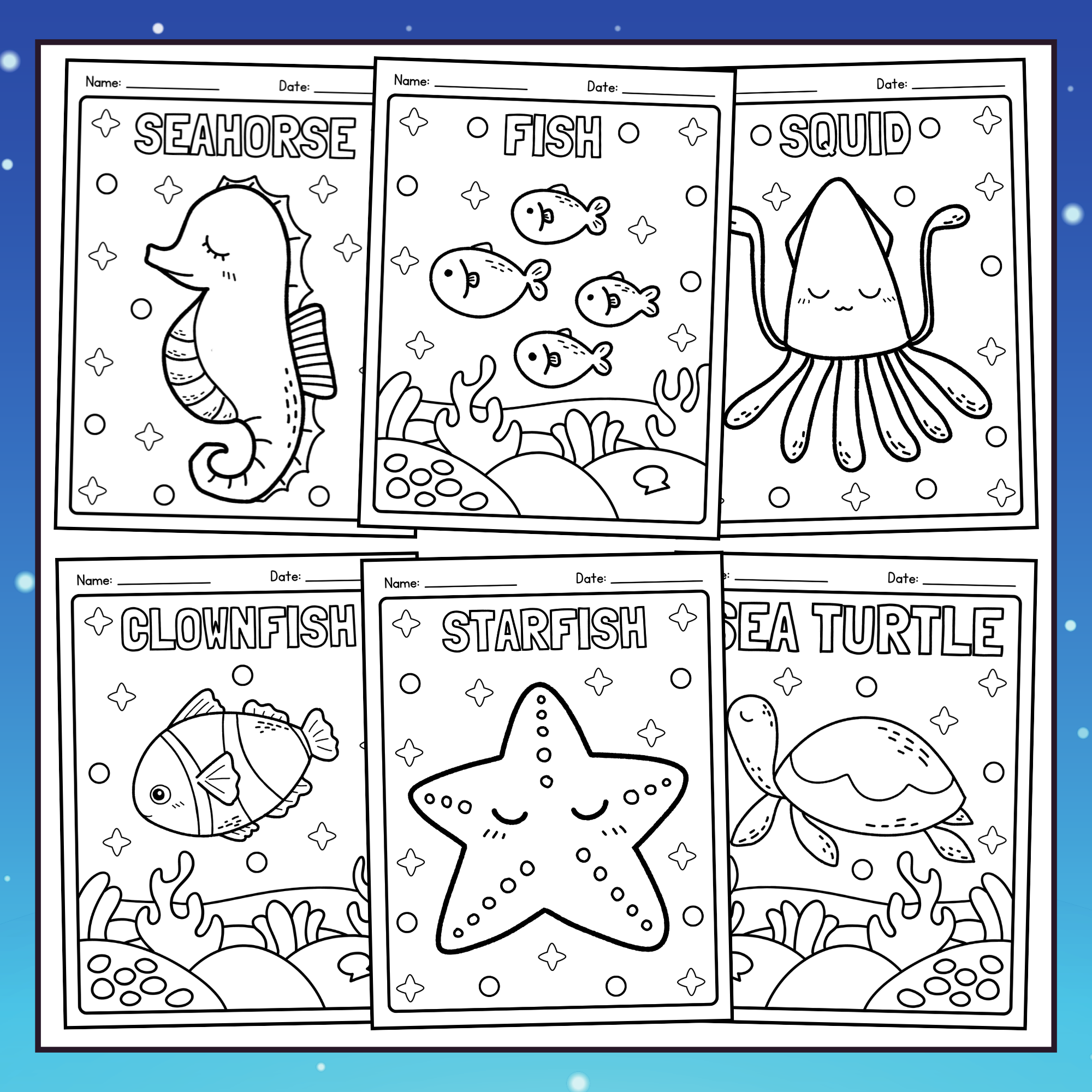 Ocean animals coloring pages ocean coloring sheets ocean coloring pages made by teachers