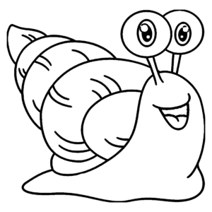 Sea snail coloring pages printable for free download