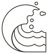 Water wave emoji coloring page free printable coloring pages