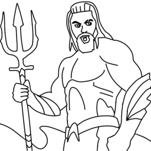 Aquaman coloring pages printable for free download