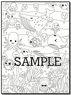 Emoji an emoji coloring book for kids with funny cute and easy coloring pages summer jade books