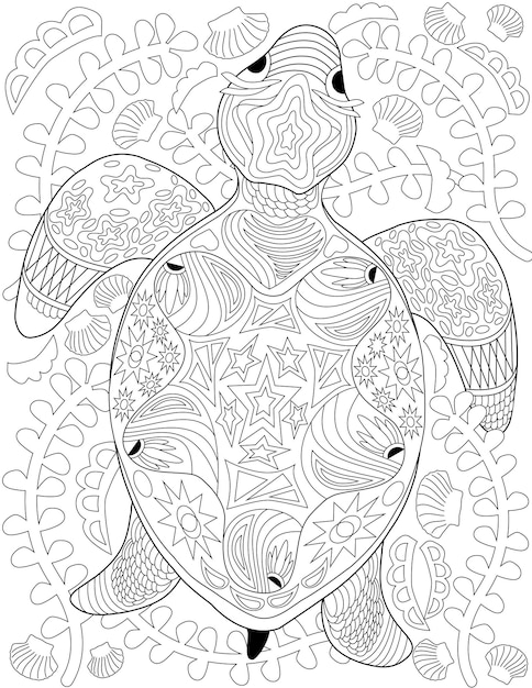 Ocean coloring pages adults images