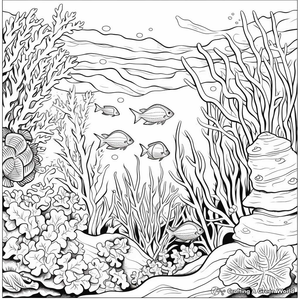 Ocean coloring pages