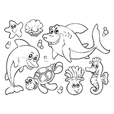 Best free printable ocean coloring pages online