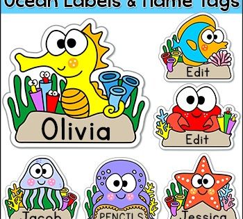 Editable name tags