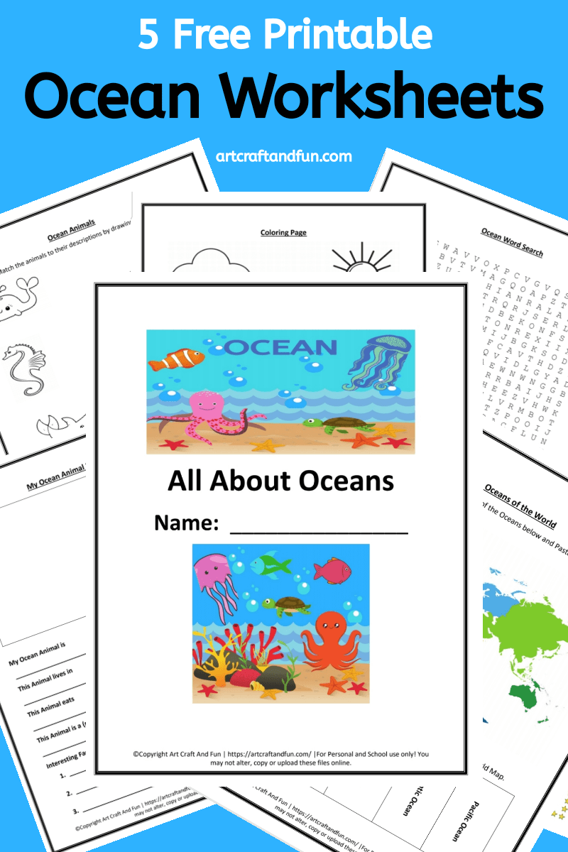 Ocean worksheets