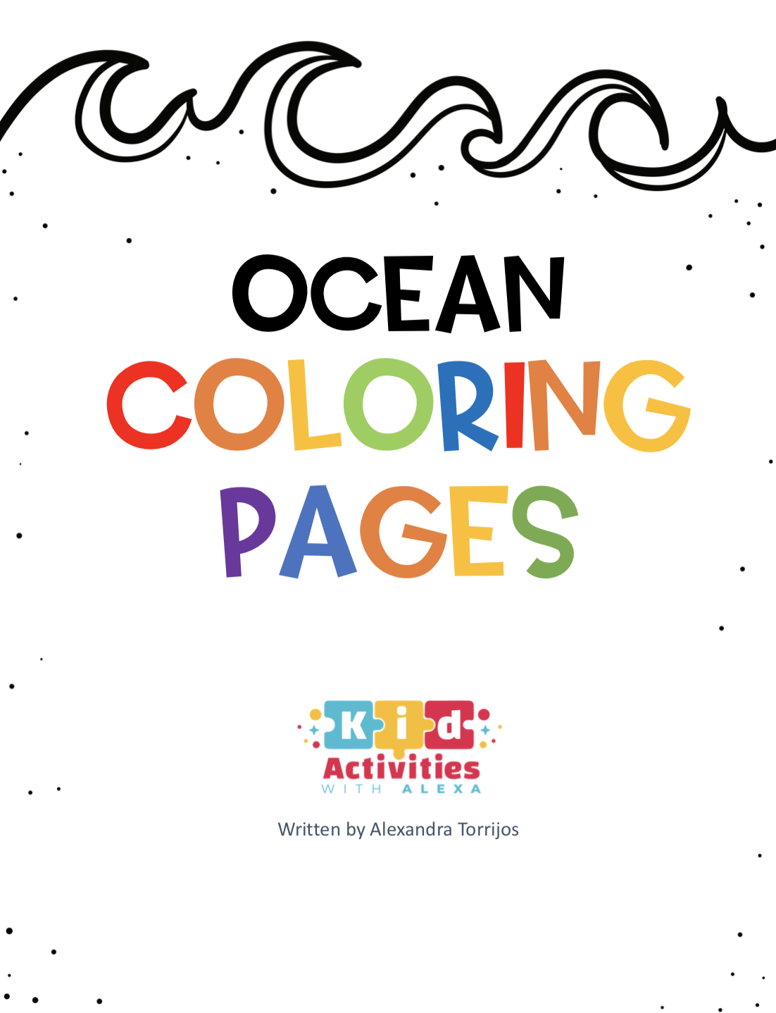 Summer ocean coloring pages pdf