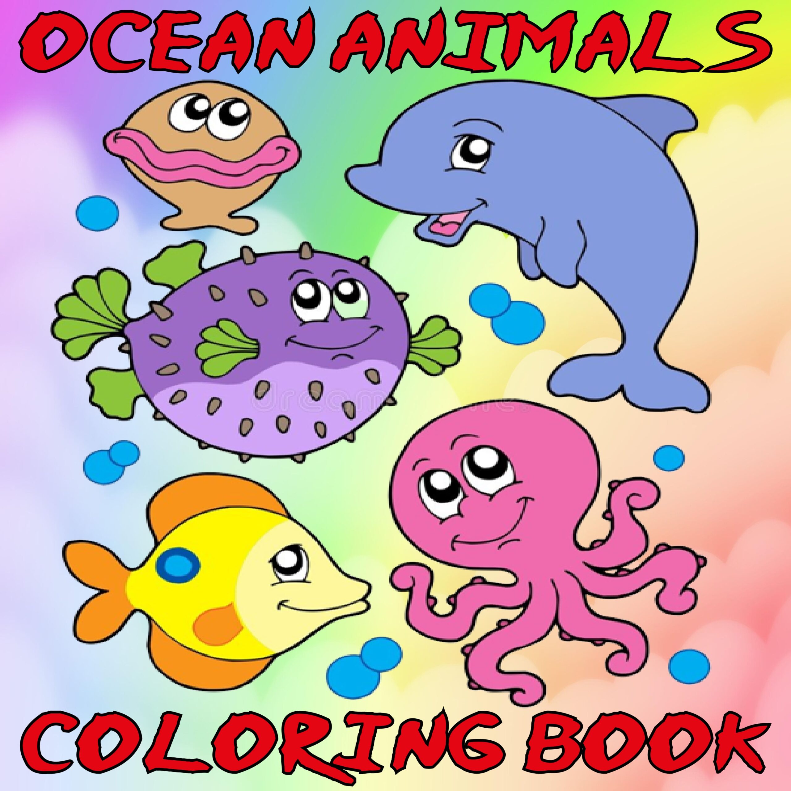 Ocean animals coloring pages preschool kindergarten first grade made by teachers