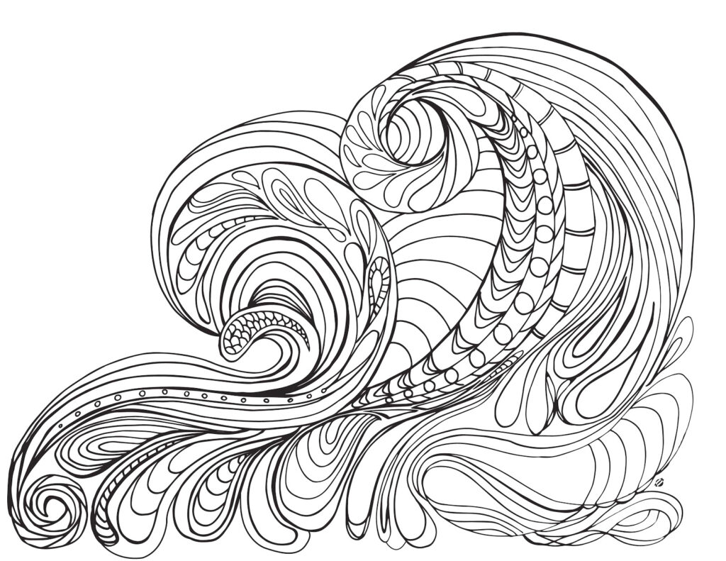 Free printable ocean coloring pages for kids