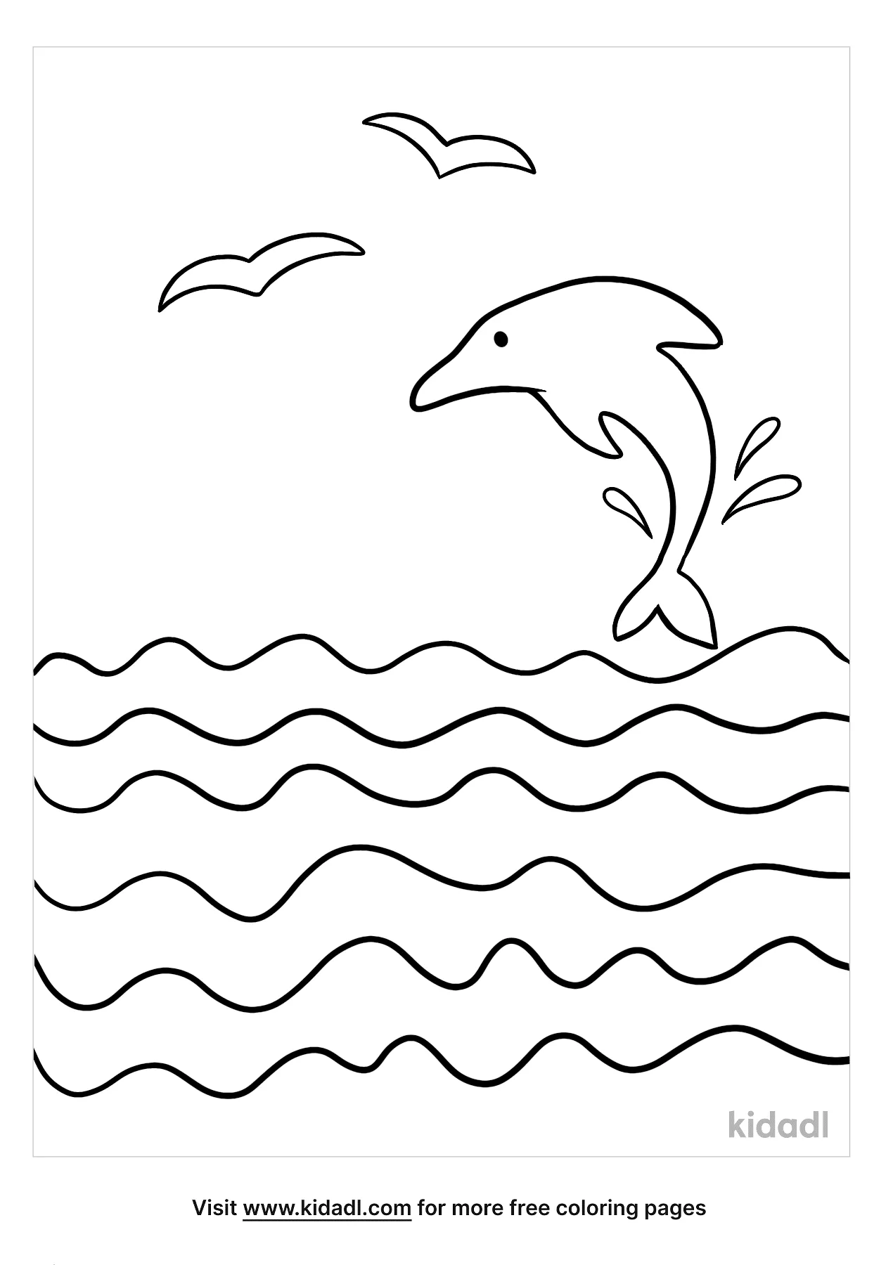 Free ocean waves coloring page coloring page printables