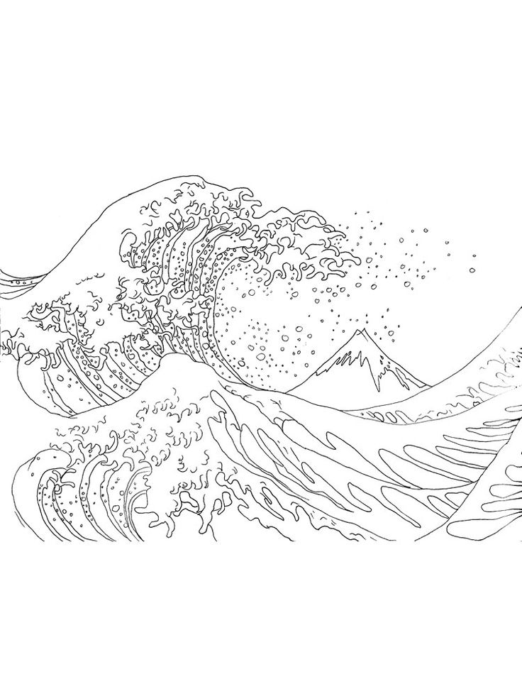 Ocean waves coloring pages coloring pages ocean waves color