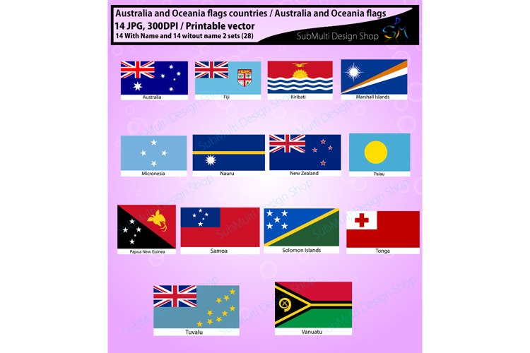 Australia and oceania countries australia and oceania