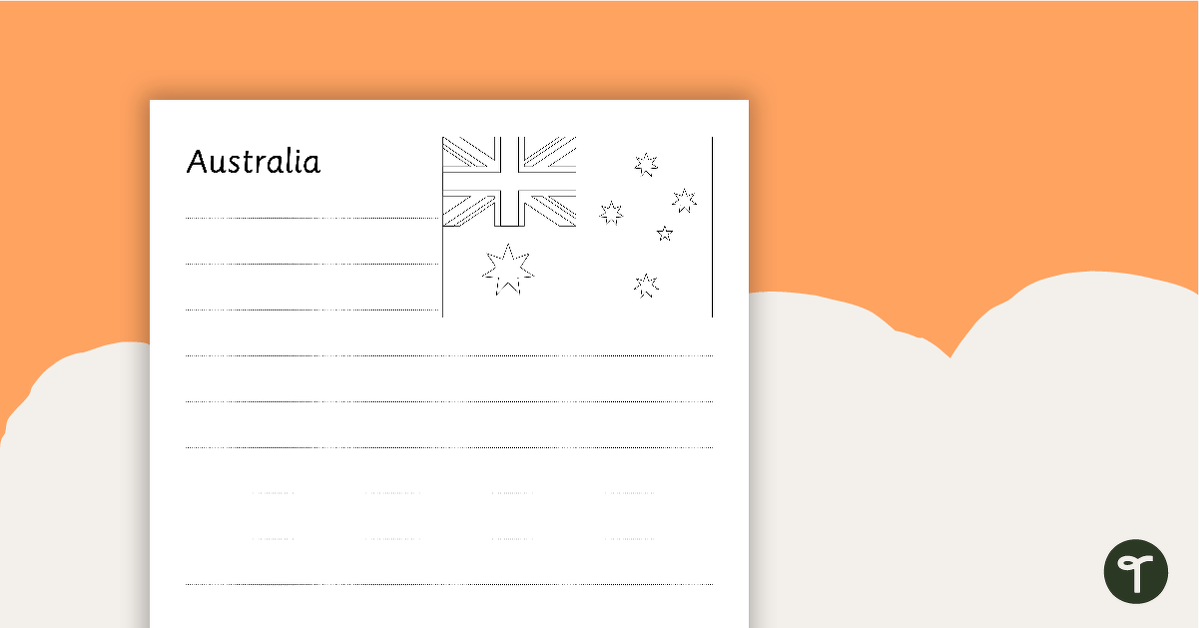 Oceania flags worksheets