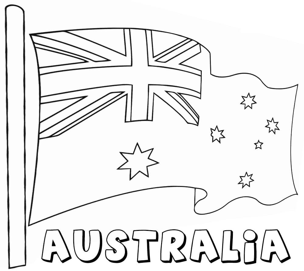 Australia coloring pages