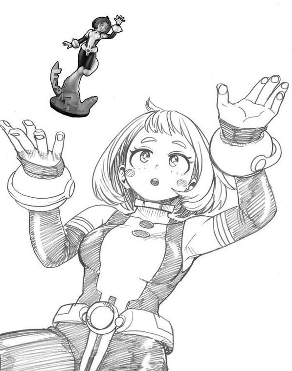 Bonð on x a ðµon ochako urarakas character writing and development since ive seen way too many people downplaying her character this week yes this thread will contain heavy manga spoilers