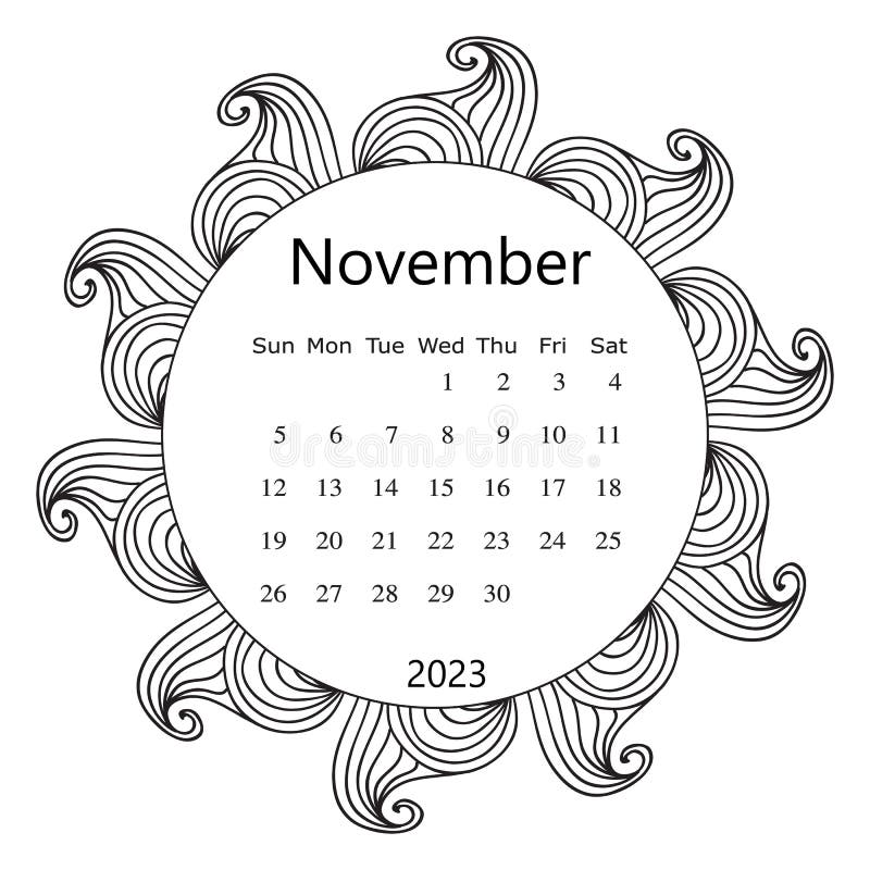 October coloring calendar stock illustrations â october coloring calendar stock illustrations vectors clipart