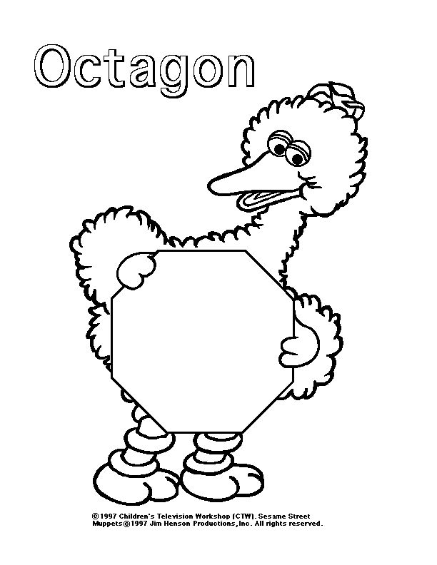 Ocbbird sesame street coloring pages sesame street coloring pages