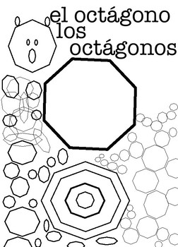 Spanish shapes coloring pages by basic spanish tpt