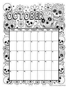 Printable coloring calendar for and woo jr kids activities childrens publishing kids calendar coloring calendar print calendar