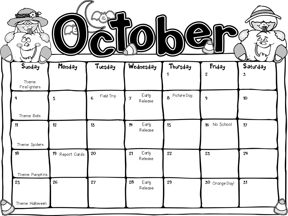 October planning