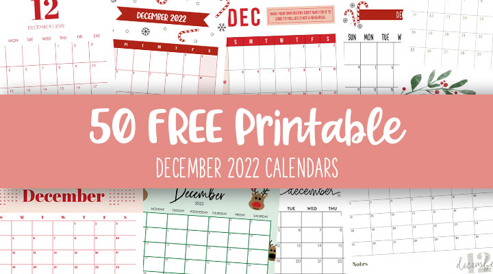 December calendars