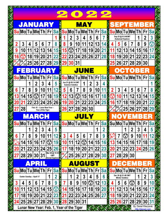 Usa calendars