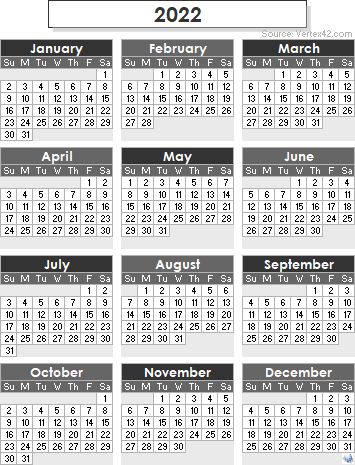 Calendar templates and images