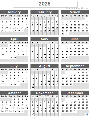 Calendar templates and images