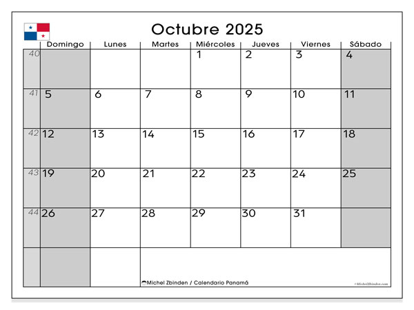 Printable calendar