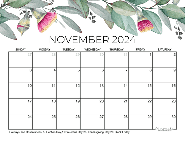 Printable calendar free printable monthly calendars to download for