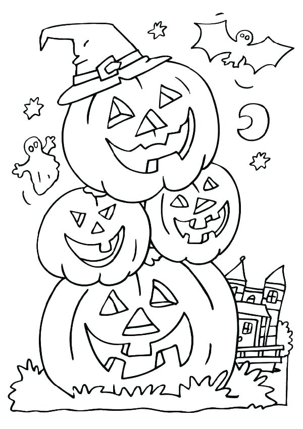 October coloring pages