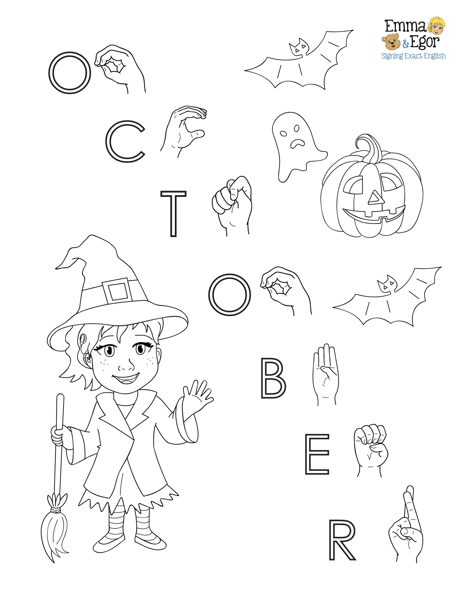 How to sign october