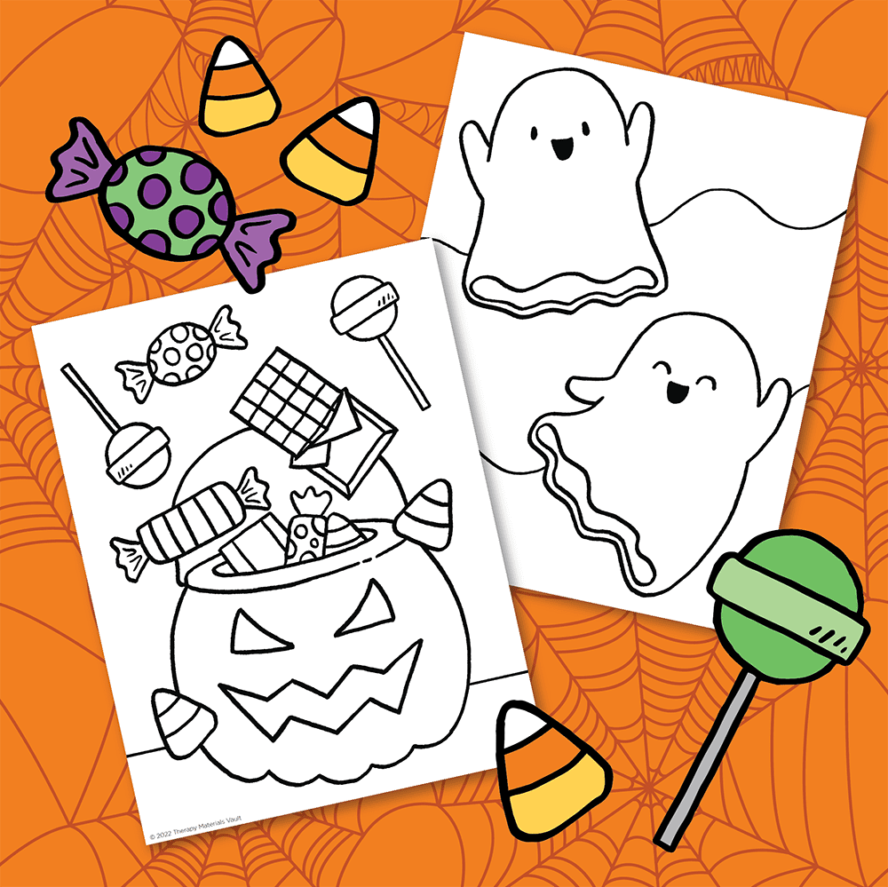 October coloring pages tmv