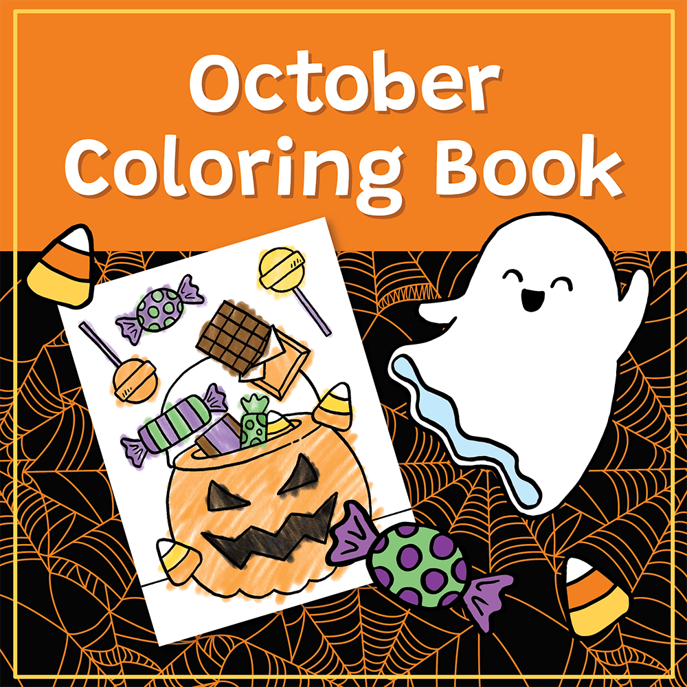 October coloring pages tmv