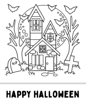 Halloween coloring pages