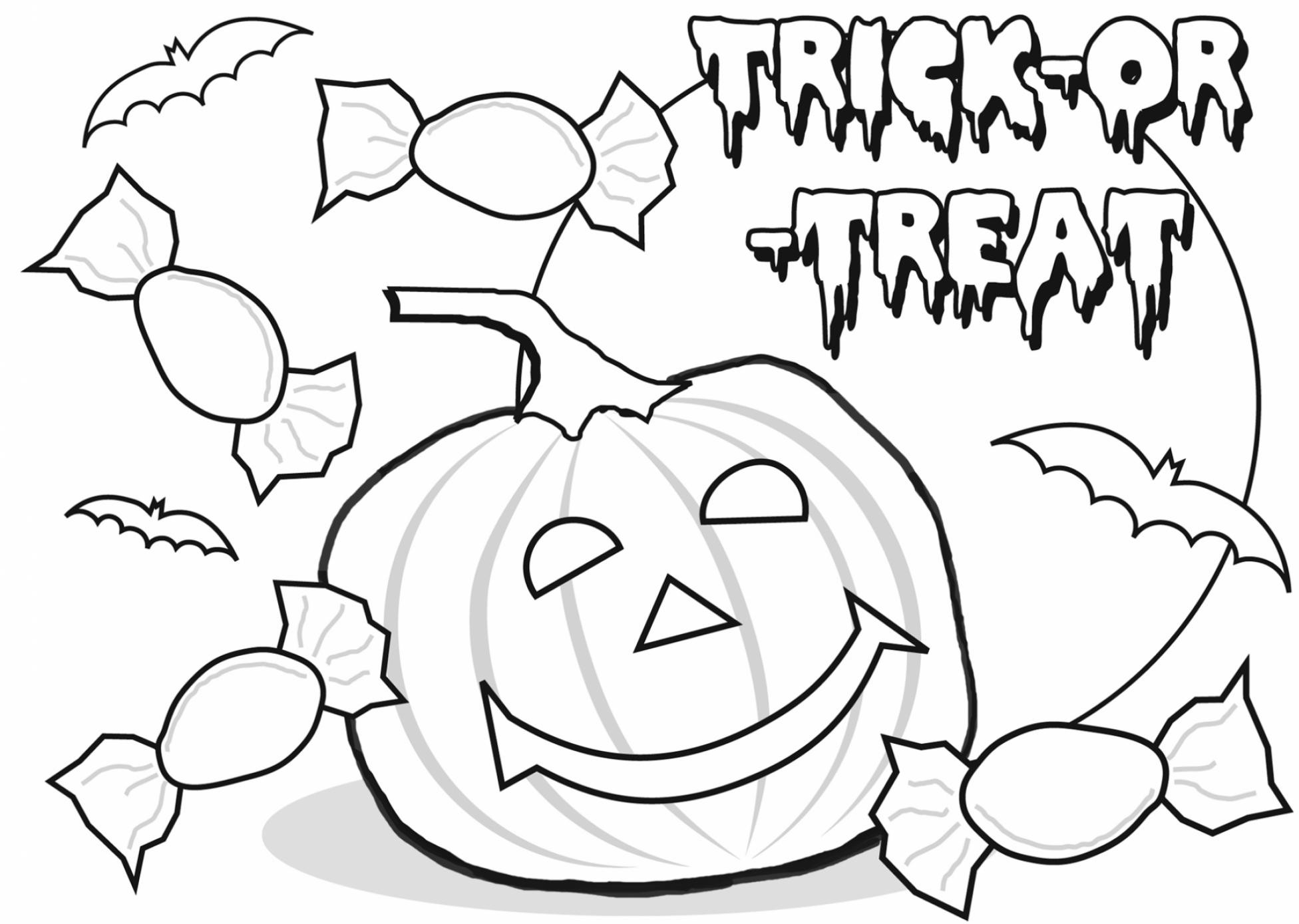 October coloring pages