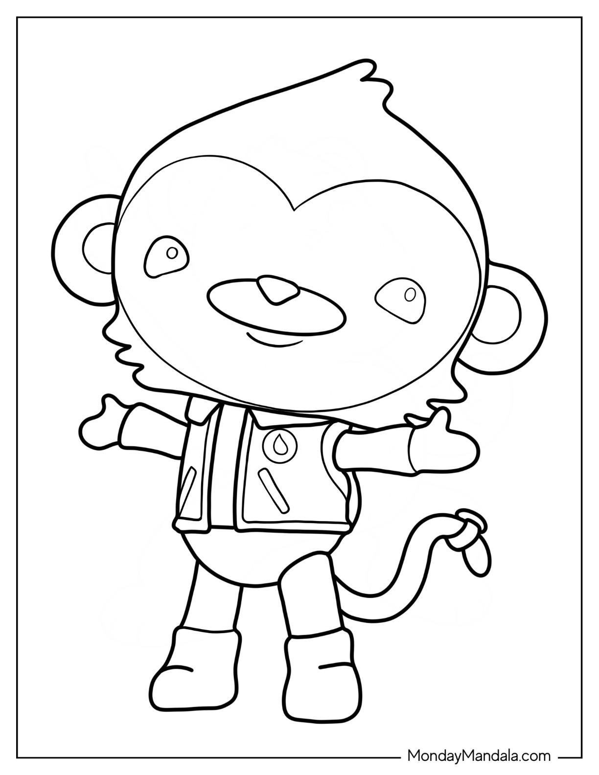 Octonauts coloring pages free pdf printables