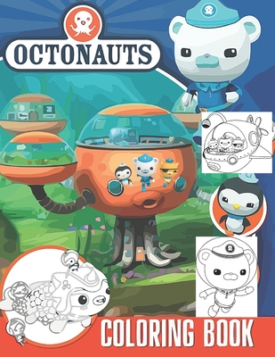 Octonauts coloring book great coloring book gift for kids paperback boswell book pany