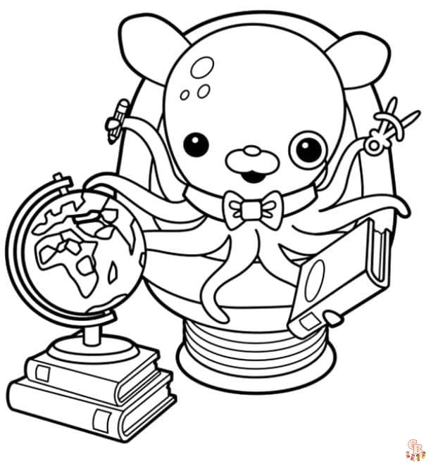 Octonauts coloring pages