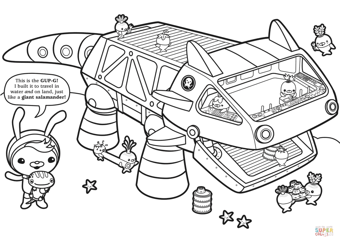 Tweak presents the gup g coloring page free printable coloring pages