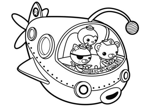 Octonauts coloring pages free coloring pages