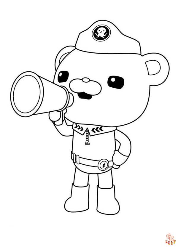 Octonauts coloring pages