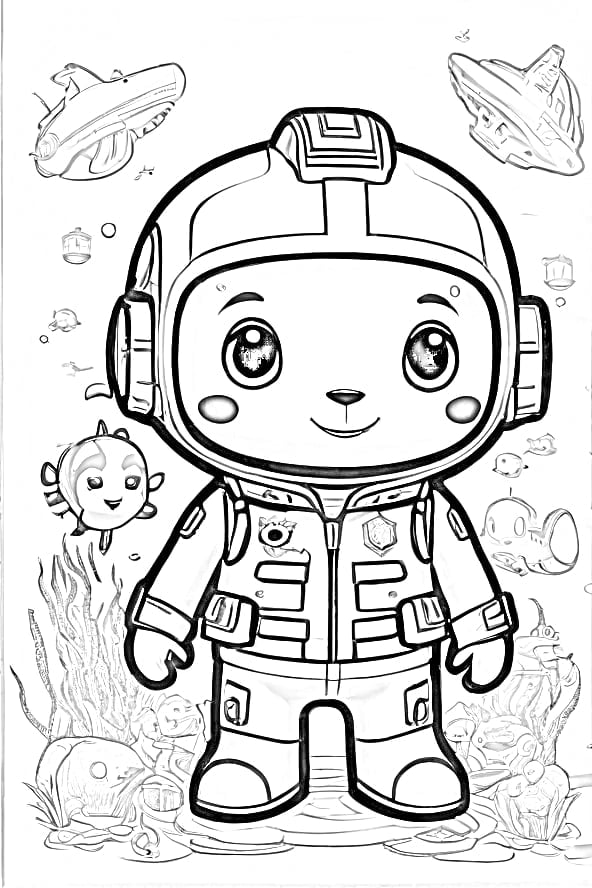 Octonauts coloring pages free printable sheets