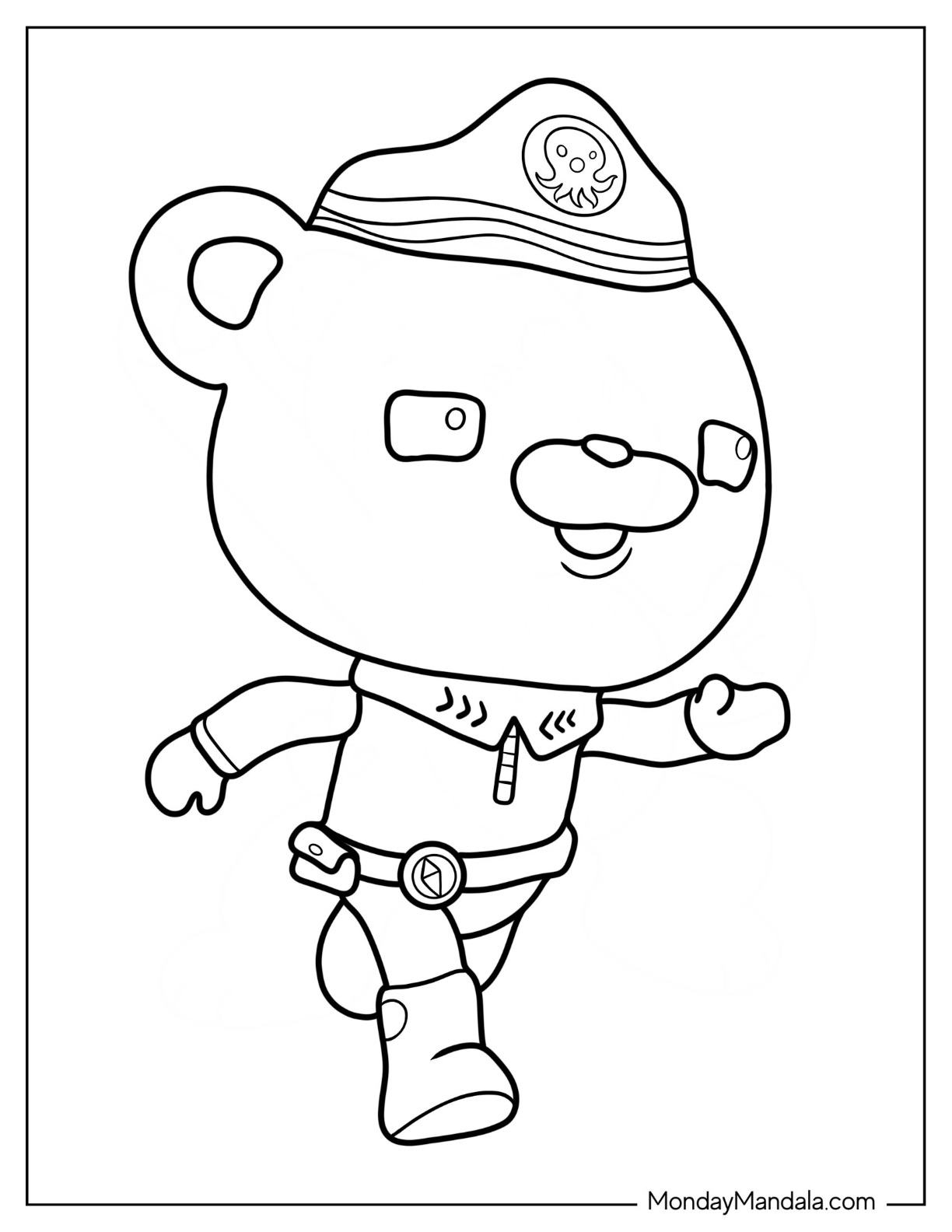 Octonauts coloring pages free pdf printables