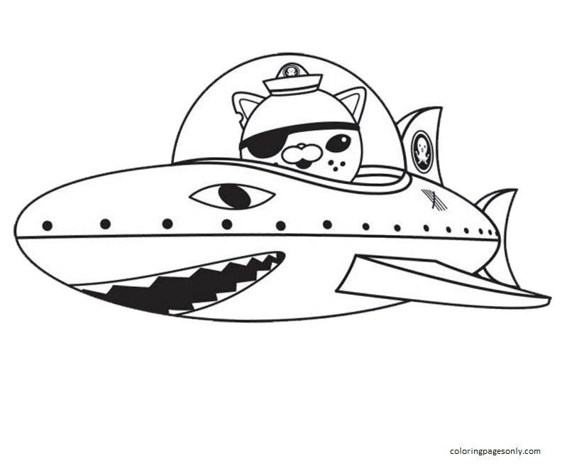 Octonauts coloring pages