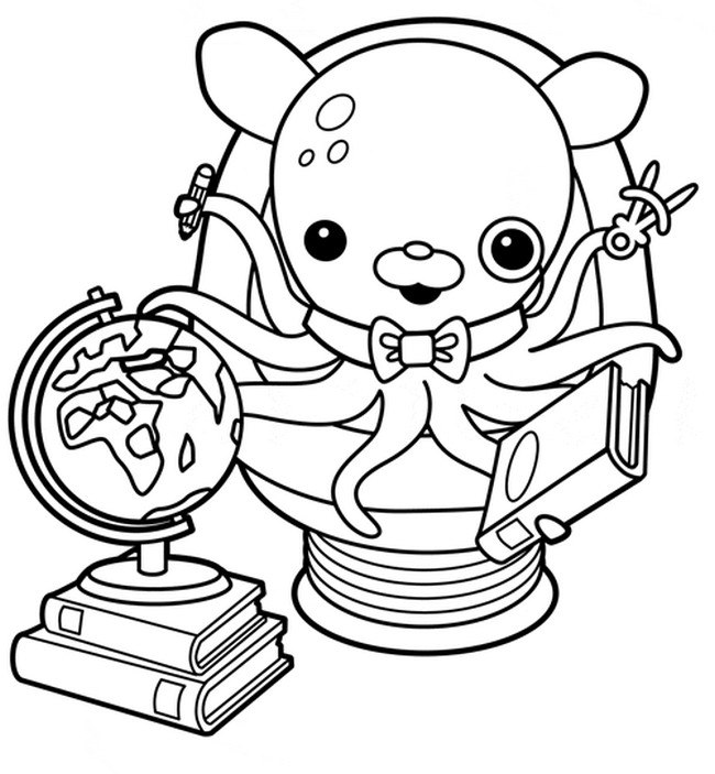 Coloring page the octonauts