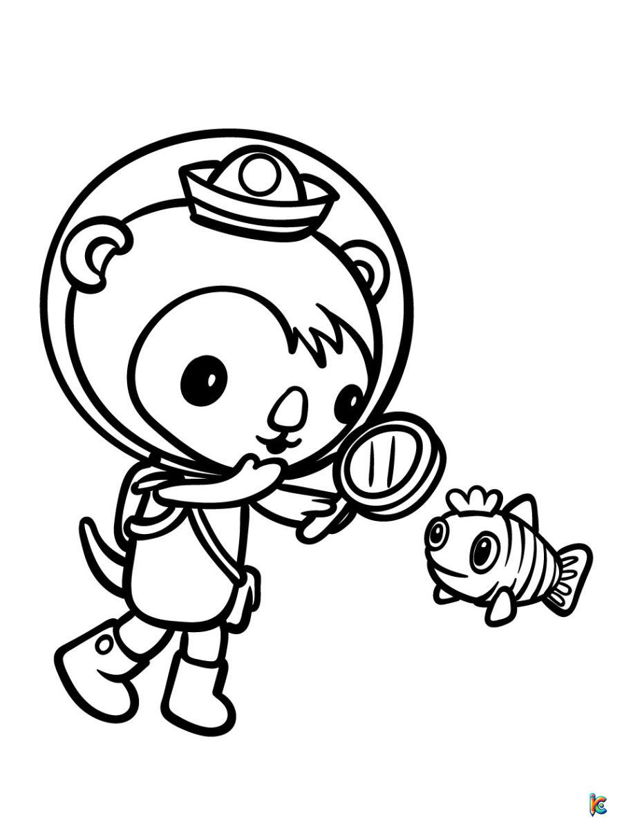 Octonauts coloring pages â