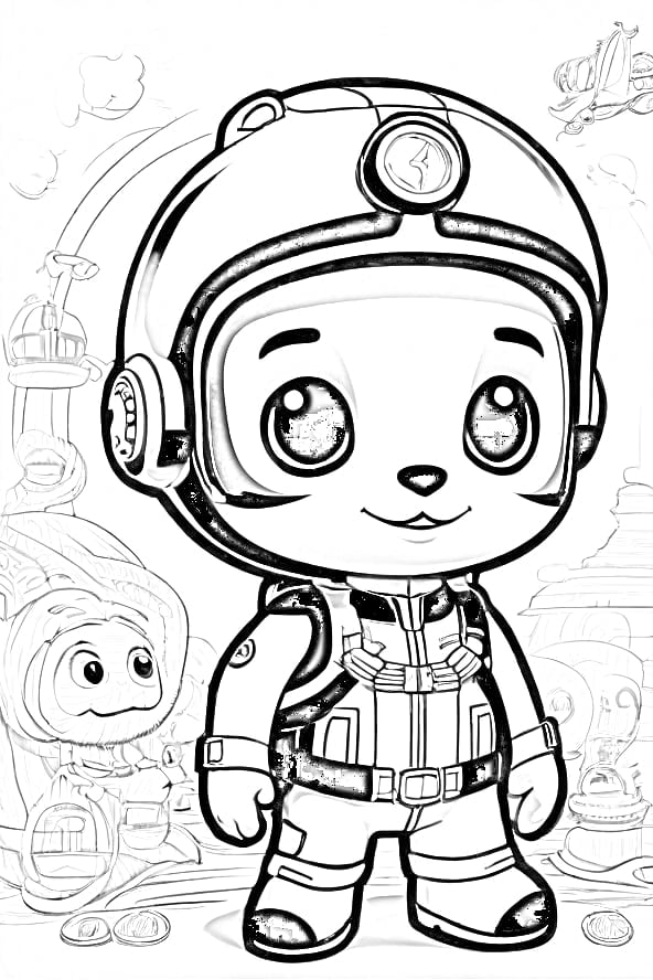 Octonauts coloring pages free printable sheets