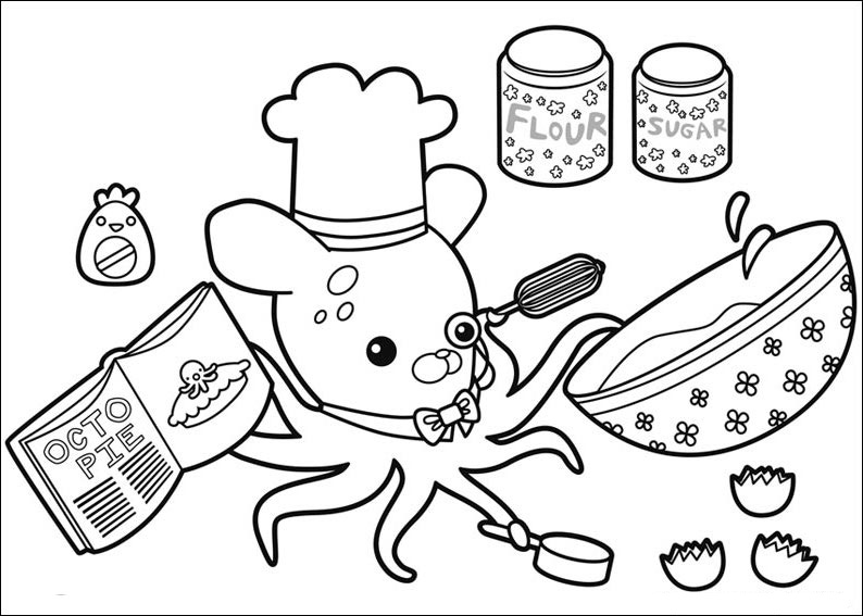 Octonauts coloring pages